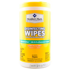Member's Mark Disinfecting Wipes - Click Image to Close